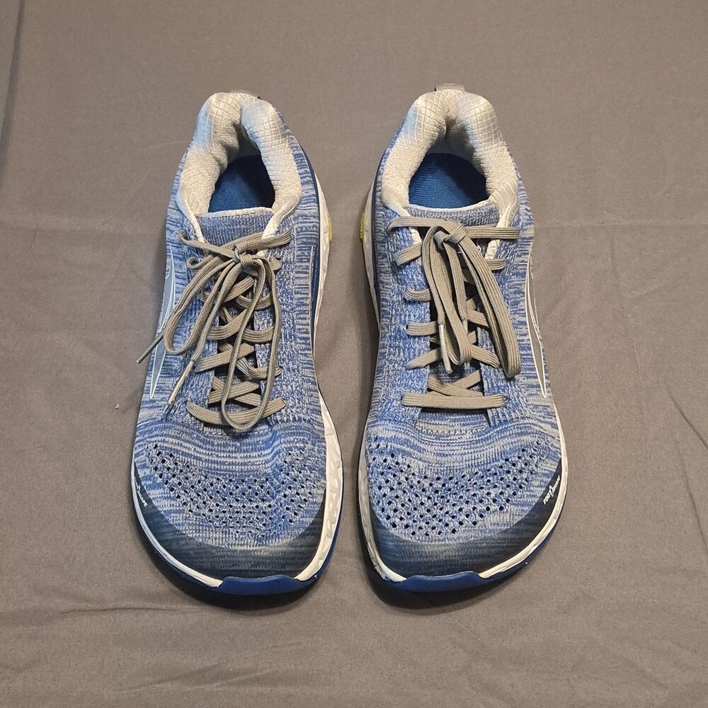 Altra Paradigm 4.0 Men Size 8 Blue Athletic Running Shoes Sneakers AFM1848G-1